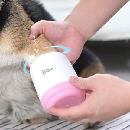 pb+ Super Deals Pet Paw Cleaner Cup Portable Dog Foot Washer