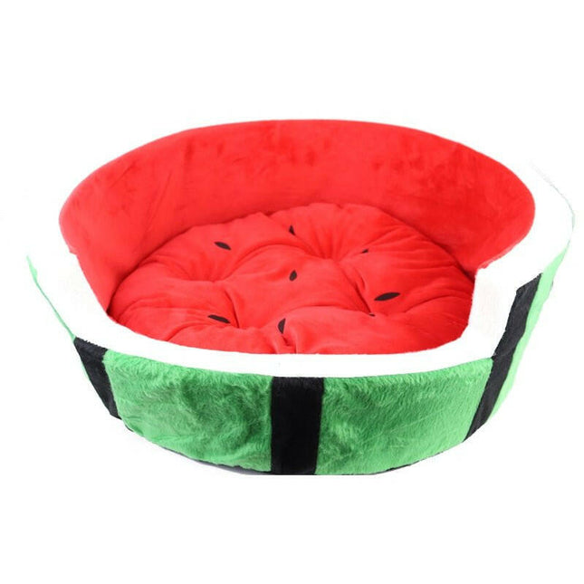 Cute Watermelon Pet Cat Dog Bed - Pet Care Mad Fly Essentials