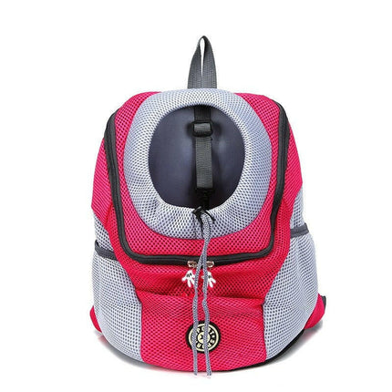 PetZone Super Deals A-Rose Red / S Bag Pet Small Travel Backpack Dog Cat Carrier