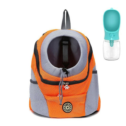 PetZone Super Deals A-Yellow with1bottle / S Bag Pet Small Travel Backpack Dog Cat Carrier