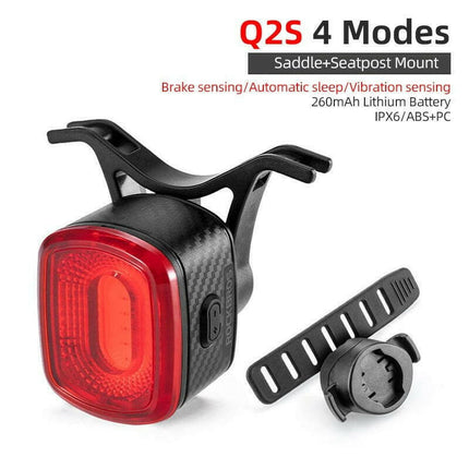 ROCKBROS Super Deals Q2S / China Smart Brake-Sensing LED Cycling Taillight