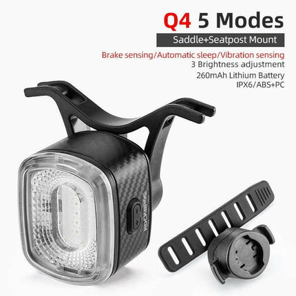 ROCKBROS Super Deals Q4 / China Smart Brake-Sensing LED Cycling Taillight