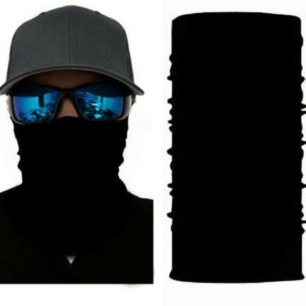 Black Tactical Camouflage Full Face Mask Balaclava - Mad Fly Essentials