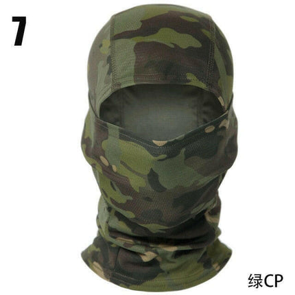 Tactical Camouflage Full Face Neck Gaiter Balaclava - Balaclava - TACTIFANS - Mad Fly Essentials