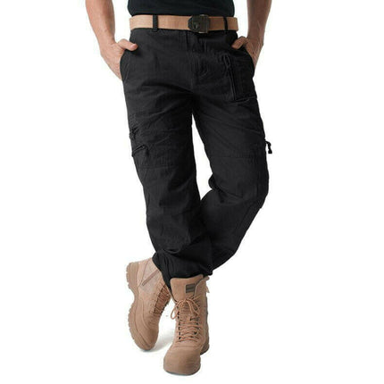 Men Military Tactical Cargo 27-38 Pants - Men's Fashion Mad Fly Essentials