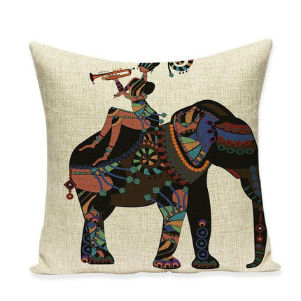 Wandering Tribe Home & Garden Geometry Style Decorative Pillows Animal Pattern Cushions Cover Sofa Decor Geometry Style Decorative Pillows Animal Pattern Cover Sofa Decor