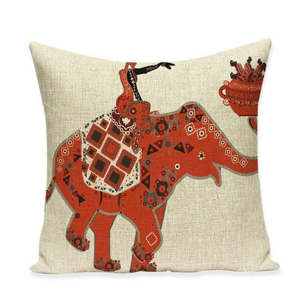 Wandering Tribe Home & Garden Geometry Style Decorative Pillows Animal Pattern Cushions Cover Sofa Decor Geometry Style Decorative Pillows Animal Pattern Cover Sofa Decor