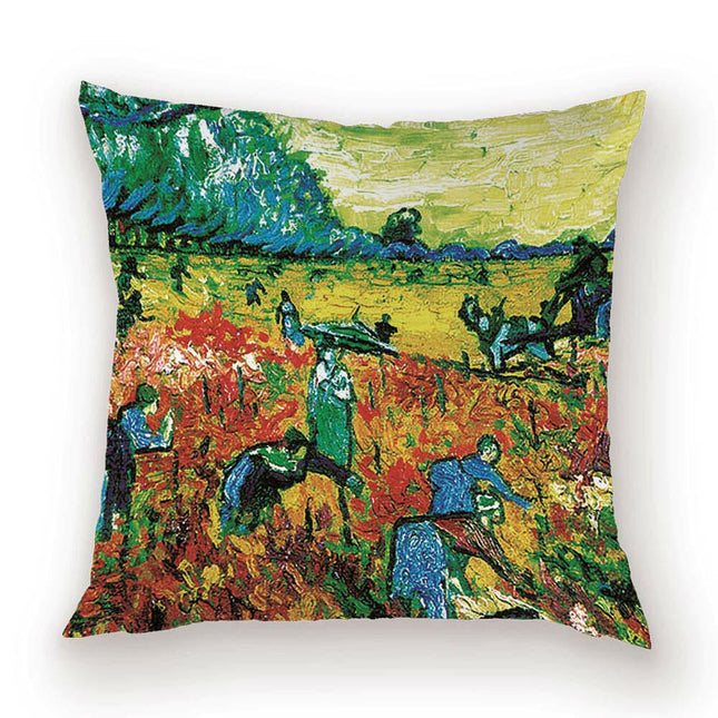 Wandering Tribe Home & Garden L1567-2 / NO.1 45-45cm Van Gogh Starry Night Throw Pillows