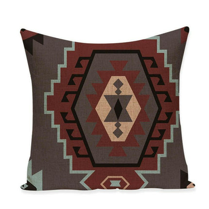 Wandering Tribe Home & Garden L404-10 / L404 45-45cm Geometry Style Decorative Pillows Animal Pattern Cushions Cover Sofa Decor Geometry Style Decorative Pillows Animal Pattern Cover Sofa Decor