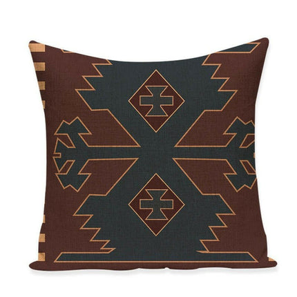 Wandering Tribe Home & Garden L404-11 / L404 45-45cm Geometry Style Decorative Pillows Animal Pattern Cushions Cover Sofa Decor Geometry Style Decorative Pillows Animal Pattern Cover Sofa Decor