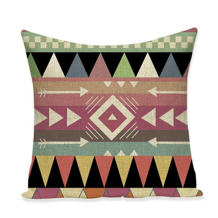 Wandering Tribe Home & Garden L404-21 / L404 45-45cm Geometry Style Decorative Pillows Animal Pattern Cushions Cover Sofa Decor Geometry Style Decorative Pillows Animal Pattern Cover Sofa Decor