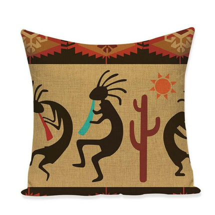 Wandering Tribe Home & Garden L404-24 / L404 45-45cm Geometry Style Decorative Pillows Animal Pattern Cushions Cover Sofa Decor Geometry Style Decorative Pillows Animal Pattern Cover Sofa Decor