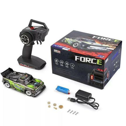 WLToys Kids Shop 284131 1battery K989 Upgraded Road Drift 4WD RC Cars With Led Lights