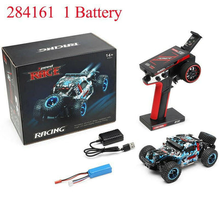 WLToys Kids Shop 284161 1 battery K989 Upgraded Road Drift 4WD RC Cars With Led Lights