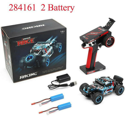 WLToys Kids Shop 284161 2 batteries K989 Upgraded Road Drift 4WD RC Cars With Led Lights