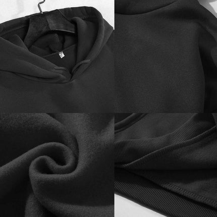 Women Loose Leopard Love Hoodies - Hoodies - LoveUFashion - Mad Fly Essentials